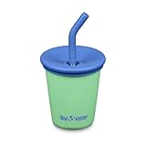 Klean Kanteen 10oz Kid's Cup with Straw Lid - Spring Bud