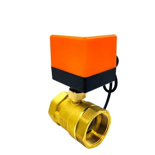 Vanne à bille électrique 1-1/2 laiton AC220V bidirectionnelle pour chauffage
