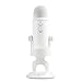 Logitech for Creators Blue Yeti USB Microphone for Gaming, Streaming, Podcasting, Twitch, YouTube, Discord, Recording for PC and Mac, 4 Polar Patterns, Studio Quality Sound, Plug & Play-Whiteout