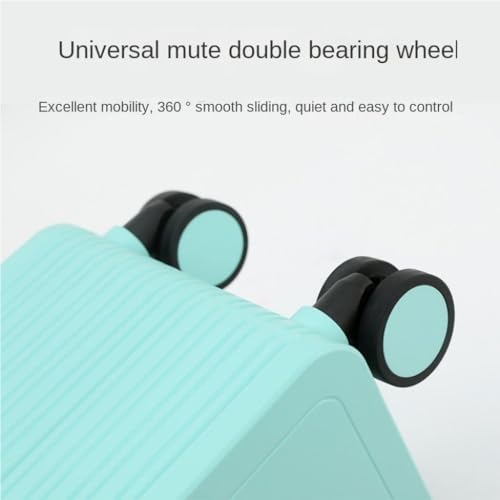 PANKERS Travel Suitcase Women's Fashionable 20-inch Carry-on Suitcase with Wide Trolley Small Casual Travel Password Trolley Case Trolley Case, Pink3