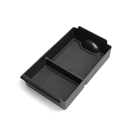 WKCXKS Compatible with JAECOO J7 Center Console Armrest Storage Box Car Tray Organizers Accessories Tidying Black Car Parts