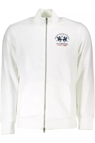 Sweatshirt zippé en coton La Martina m pour vos weekends chic