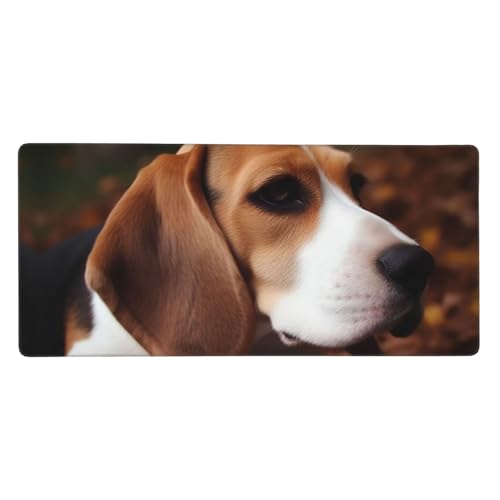 Tapis de souris de jeu beagle 40x90cm avec base caoutchouc