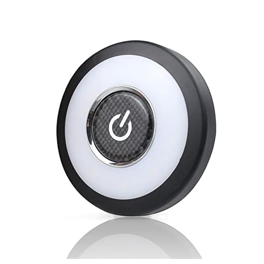 Viesyled USB Rechargeable LED Car Interior Dome Light 12V Bright Multi-Function Trunk Cargo Area Light Car Ceiling Roof Light for Vehicle RV Camping Bedroom Cabinet Stick on Anywhere 3 Colors