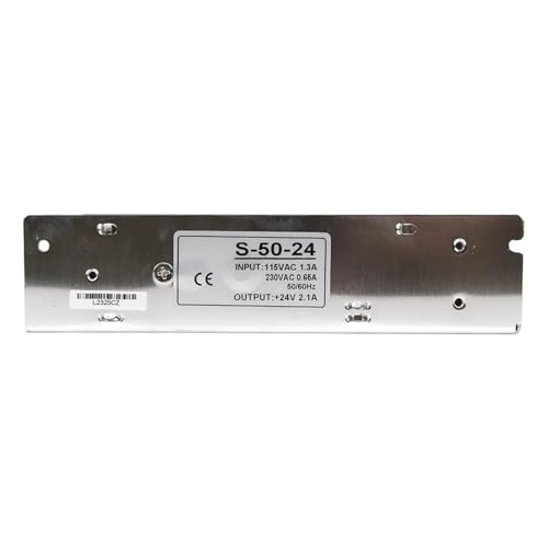Alimentation de commutation S-50 transformateur AC DC 24V 50W pour automates - 3