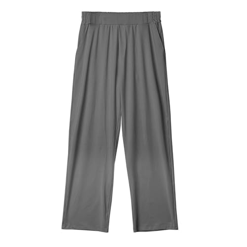 Wide Leg Pant for Men Fashion Outdoor Straight Breathable Trousers Relaxed Fit Lightweight Casual Pants Athletic4
