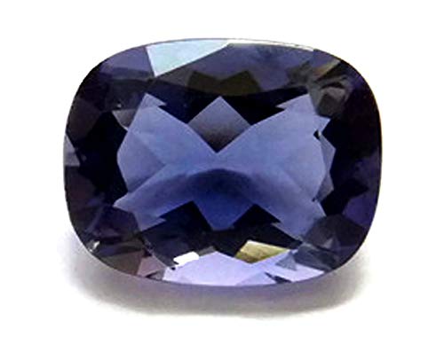 55Carat Original 10 Carat Iolite Loose Gemstone Cushion Shape Astrology September Stone Chakra Healing 55Carat Original 10 Carat Iolite Loose Gemstone Cushion Shape Astrology September Stone Chakra Healing