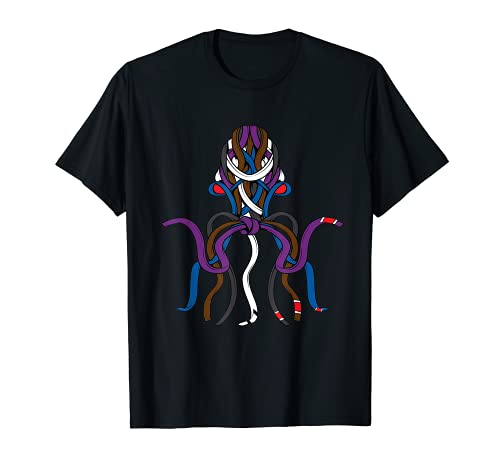 Cool Unique Jiu Jitsu Octopus Cinturones Brasil JiuJitsu Regalo Camiseta