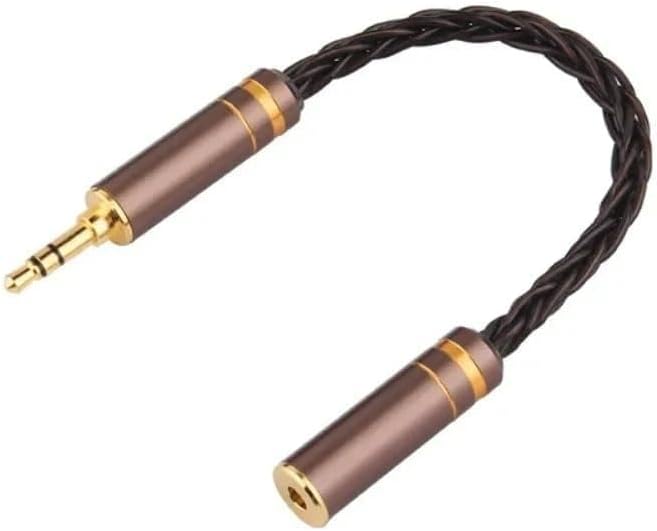 HiFiヘッドフォンアダプター 2.5mm 3.5mm 4.4mm オスメスコネクタ AUXケーブル ハイエンドオーディオコンバータ
