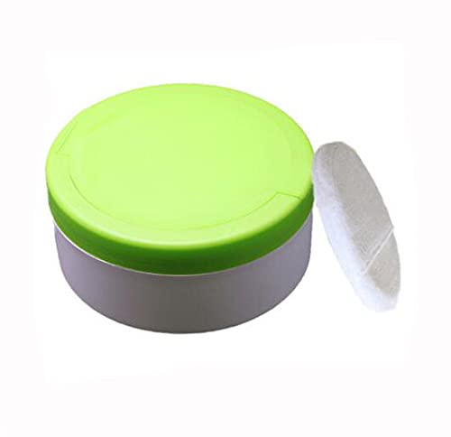 Ericotry YPP78466 1Pcs Portable Plastic Baby Skin Care Baby After-Bath Powder Puff Kit Container Dispensor Case Container Talcum Powder Case Jar Pot thumb #4
