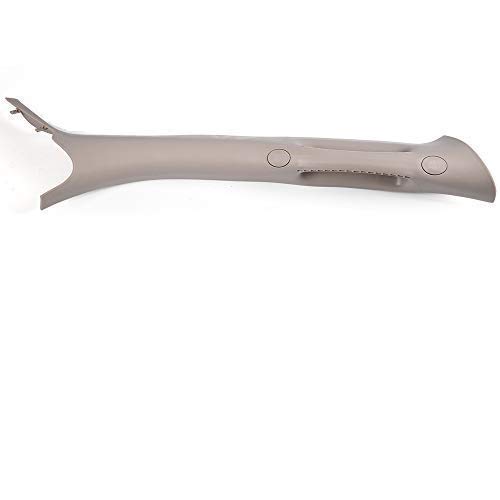 G-PLUS A Pillar Plastic Grab Handle Trim Molding 2002-2010 Compatible for Dodge Ram 1500/2003-2010 Ram 2500 3500 Pick Up Front Right (Passenger Side) Windshield Post Trim Beige 1TE74TL2AA, 5GR28TL2AE