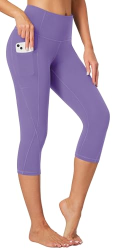 Image of Heathyoga Yoga Pants with Pockets Extra Soft Leggings with Pockets for Women Non See-Through High Waist Workout Leggings