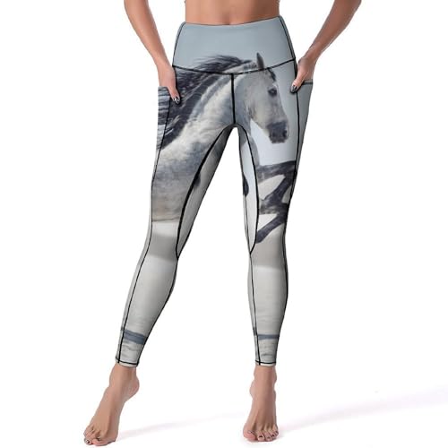 Legging femmes de qualité supérieure pour fitness et gym motif désert S