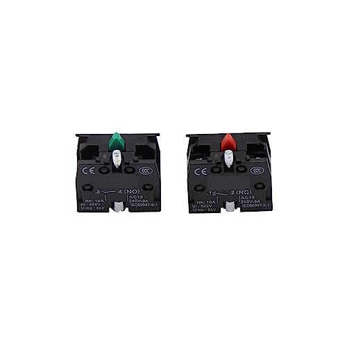 Base de interruptor de botón 2-102C: repuestos con contactos de plata de alta conductividad 2