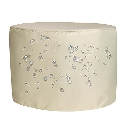 FOGUO Extra Large Outdoor Furniture Set Covers 50X28in, 420D Heavy Duty Tear-Resistant Garden Table and Chairs Covers, Patio Furniture Covers Waterproof, Anti-UV Garden Furniture Covers Round