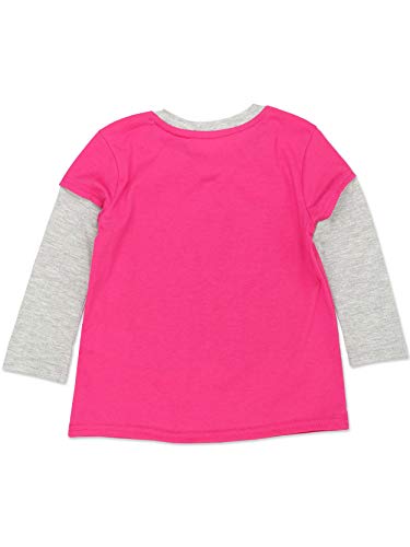 Sesame Street Elmo, Big Bird, Cookie Monster, Grover, Abby Cadabby Girls’ Long Sleeve T-Shirt For Infant And Toddler – Pink #TOP1