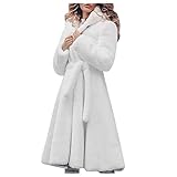 WSHEMV Long Winter Coats for Women, White Fur Vest Plus Size Fleece Jackets Women S Jackets Short Fa