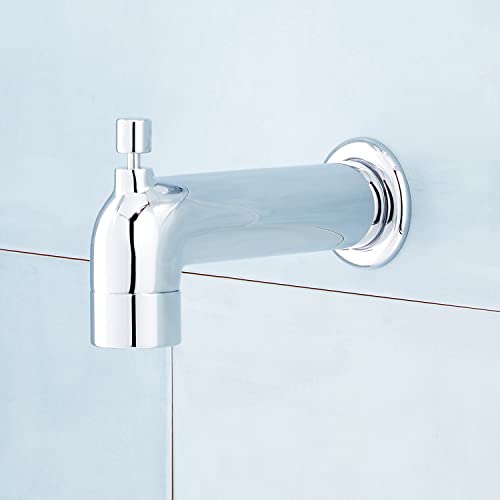 🛒 Crazy Deals Signature Hardware 449772 Edenton 5-9/16" Integrated Diverter Tub Spout