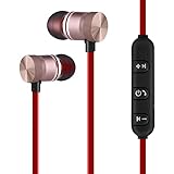 equipos salud ocupacional Auriculares Bluetooth: imanes integrados: puedes conectar los dos auriculares cuando no los uses y llevarlos alrededor del cuello como un collar. Es un método práctico que puede llevar consigo cuando no lo necesite.