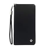 VIER EXTRA FÄCHER & EIN MÜNZFACH – Die 3 grossen Kammern der Geldbörse sind als Handyfach, Geldscheinfach für 500€ Scheine oder auch für den Reisepass zu gebrauchen. Das Kleingeldfach der Ledergeldbörse besitzt einen Rundum-Reißverschluss, der es dir ermöglicht, bequem an dein Münzgeld zu kommen. Ausserdem gibt es noch 1 Aussenfach für den schnellen Zugriff