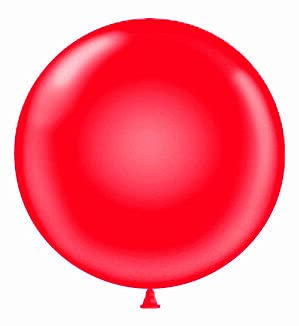 6 ft / 72 Inch Giant Jumbo Round Latex Climb-in Balloon (Premium Quality), Pack of 1, Red