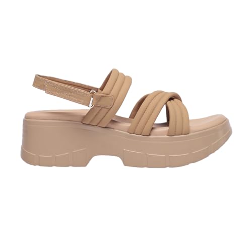 Image of MONROW Fancy and Stylish Trendy and Lightweight Casual Regularwear Vegan Flatform For Women and Girls