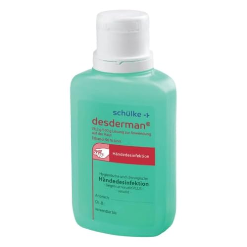 3x 100 ml Schülke Desderman Händedesinfektionsmittel Desinfektionsmittel, farbstoff-/parfümfrei