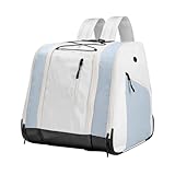 pistro Mochila de lona para deportes de nieve de 38 L, 13 x 3 x 15 pulgadas, con múltiples bolsillos, compartimento para botas con agujero de drenaje para equipo de snowboard, color blanco