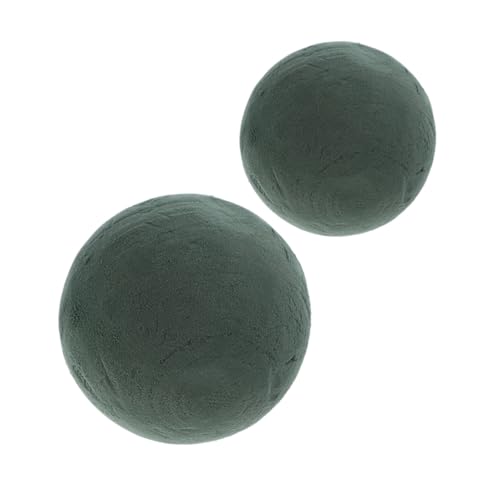 FONDOTIN 2pezzi Palline di Schiuma Florealper Composizioni Floreali Fresche Spheres Assorbenti per Matrimonio e Giardinaggio Materiale Reutilizzabile e Idrofugo per Decorazioni Fai da Te