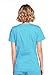 Cherokee Women's Workwear Scrubs Core Stretch Mock-Wrap Top (X-Large), Turquoise