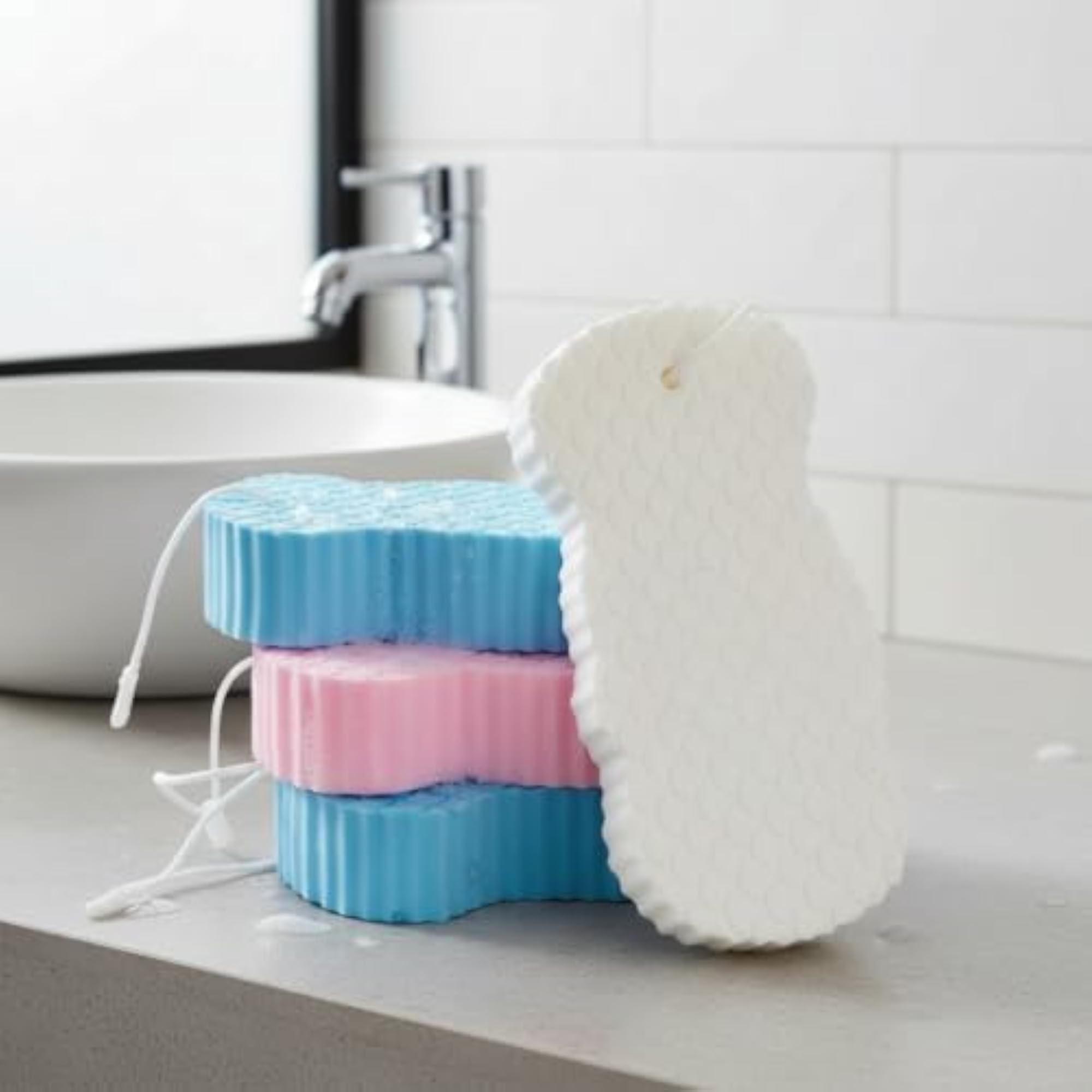 Bath Sponge, Soft Exfoliating Bath Accessory