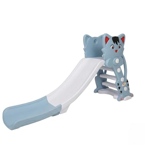 Image of Toyzone Tom Cat Slide for Kids | Baby Play Slide | Indoor & Outdoor Kids Slider | Easy Assembly | Safe Rounded Design | BIS Certified | Made in India | Kids Slide for 2-8 Years, Upto 70 kgs