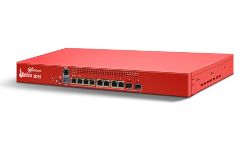 Image of WatchGuard Firebox M295 with 3 Year Basic Security Suite - Rackmount Firewall, 4X 2.5Gb RJ45 + 4X 1Gb RJ45 & 2X 10Gb SFP+ Ports, Small Branch Security (WGM29500703)