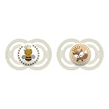 Sta perfettamente in bocca Istruzioni in lingua straniera - MAM Perfect - Ciuccio in silicone 6-16 mesi, Privo di BPA, Unisex, Modelli assortiti, 1 Confezione Doppia
