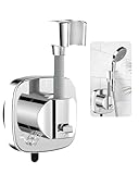 FUGLUS 1PCS Supporto Doccia Orientabile 360° Con Ventosa | Portata 10 kg, Montaggio In Secondi | Supporto Antiscivolo Resistente Alla Ruggine,Docce e componenti doccia