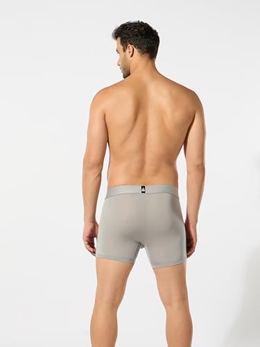 Image of ESSA Men's Ultra-Soft Modal Trunk Underwear | Moisture-Absorption with 4-Way Stretch | Breathable Contour Pouch, Microfiber Waistband with Spandex