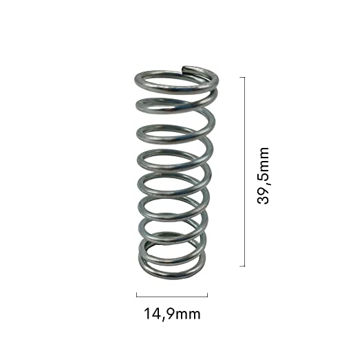 Kit 3un Mola do Carretel Compatível com Aparador Trapp 1500 Turbo
