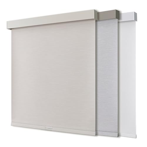 Joydeco 100% Blackout Roller Shades (Pro), Free-Stop Cordless Blinds for