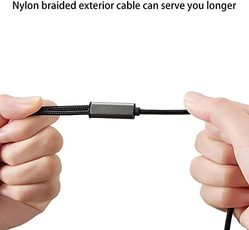 RUIZHI RCA Aux Cable for iPhone, 2-Male RCA to IOS Adapter, iPhone to Aux Cable, Audio Stereo Aux Cord Compatible with iPhone iPad iPod Touch for Home, Car and Speakers Amplifier (1M)