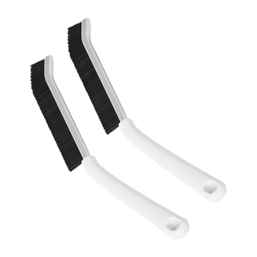 Set di pennelli per la pulizia del gioco - Strumento di scrubber multiuso per spazi stretti | Due giunti flessibili e detergenti d'angolo, battiscopa, pale della ventola, scanalature per porte scorrev