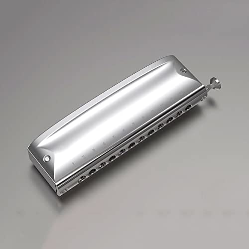 MEIeynt Harmonica, 12 Trous Diatonic Blues Harmonica Key of C, avec Étui Harmonica Orgue à Bouche pour Adultes, Joueur… - Les Beatles, Paul McCartney, John Lennon, RIngo Starr, George Harrison MEIeynt Harmonica, 12 Trous Diatonic Blues Harmonica Key of C, avec Étui Harmonica Orgue à Bouche pour Adultes, Joueur… – Image 4