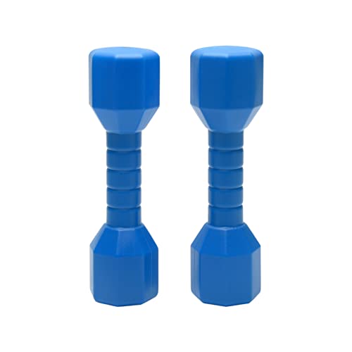 2Pcs Children Dumbbells, Dumbbells For Children, Kids Plastic Hand Dumbbells Kids Toy, Weights Fitness Home Gym Children Exercise Barbell Fitness Sport Toys(Blue) #TOP2