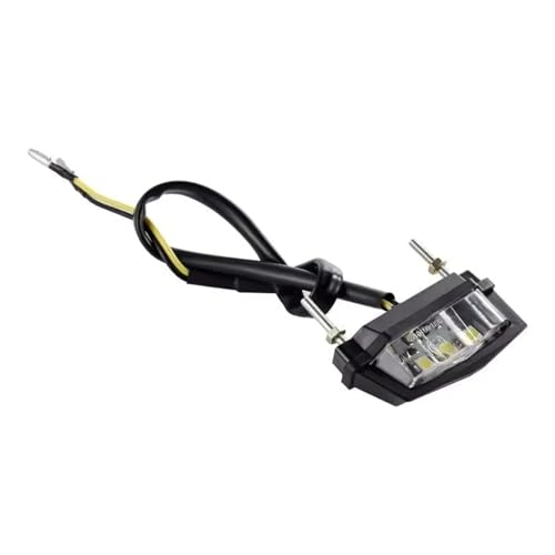 Luz trasera LED de matrícula universal de 12V para moto y coche deportivo