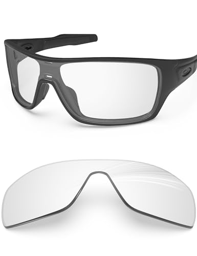 Verres de rechange polarisés pour lunettes Oakley Turbine Rotor OO9307