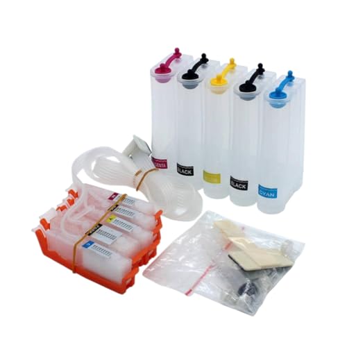 Système CISS PGI-250 CLI-251 anti-interruption pour imprimante IX6820 MX722 - 4