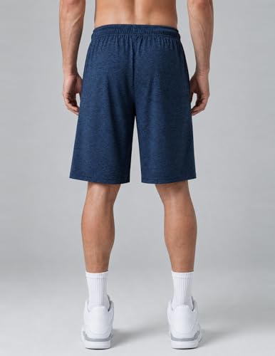 Image of Liberty Imports Pack of 5 Men's Athletic Basketball Shorts Mesh Quick Dry Activewear with Pockets