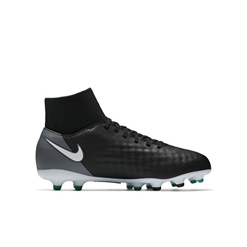 Nike Jr Magista Onda Ii Df Fg Boys Soccer-Shoes 917776-002_1.5Y - Black/White-Cool Grey-Stadium Green #TOP3