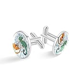 Personalizzazione: stile classico con design unico, questi gemelli sono ideali per chi cerca un modo per fare una dichiarazione.