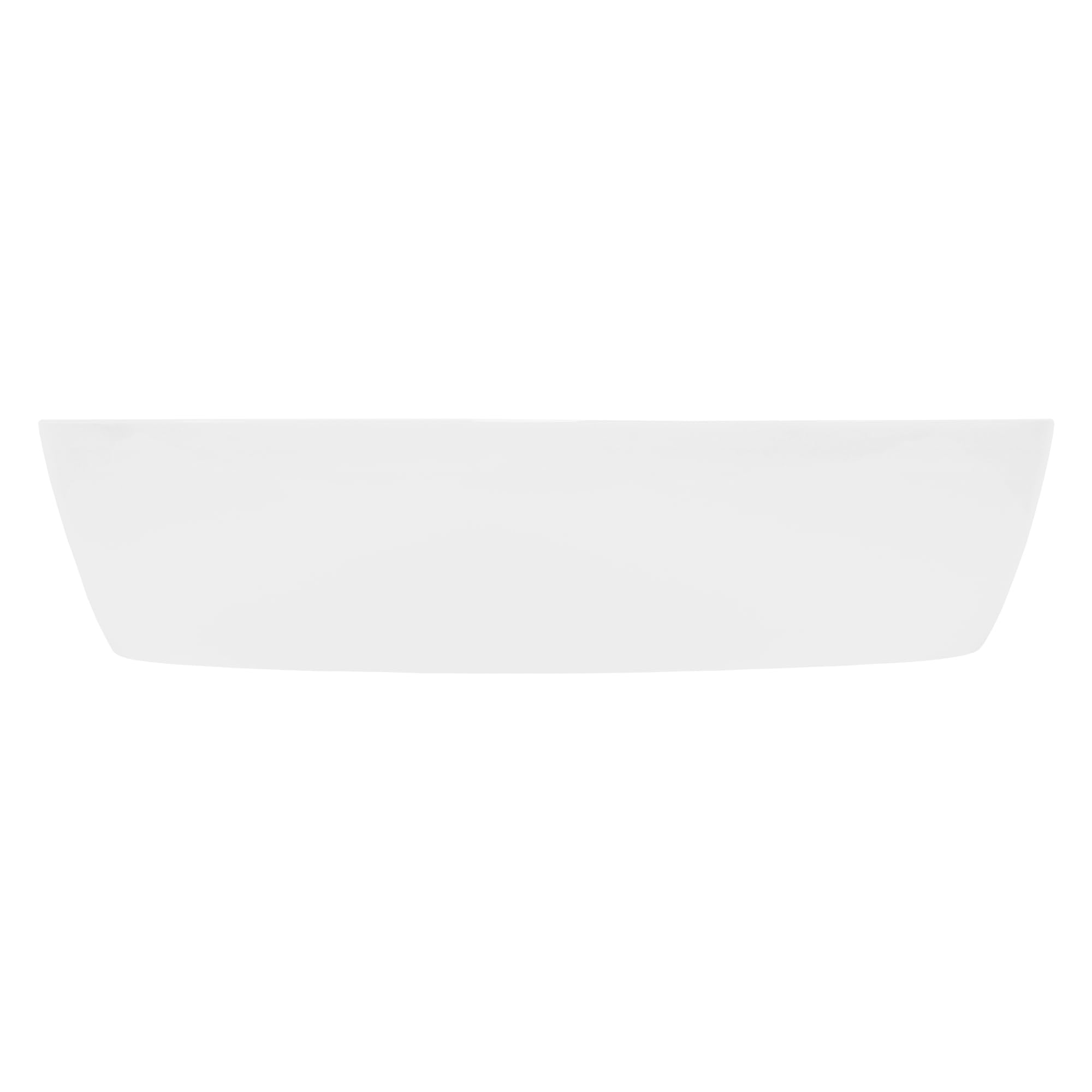 LuxeBath Waschbecken Keramik 605 x 380 x 140 mm oval, Weiß glänzend, Aufsatzwaschbecken für Badezimmer und Gäste-WC, Aufsatzbecken im modernen Design, Waschtisch Waschschale Waschplatz Handwaschbecken