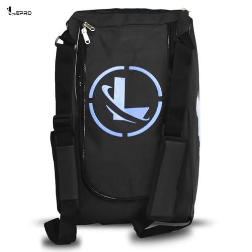 Image of LEPRO Skate Bag | Premium Roller Skating Bag with Adjustable Shoulder Strap for Youth and Adults (Black)